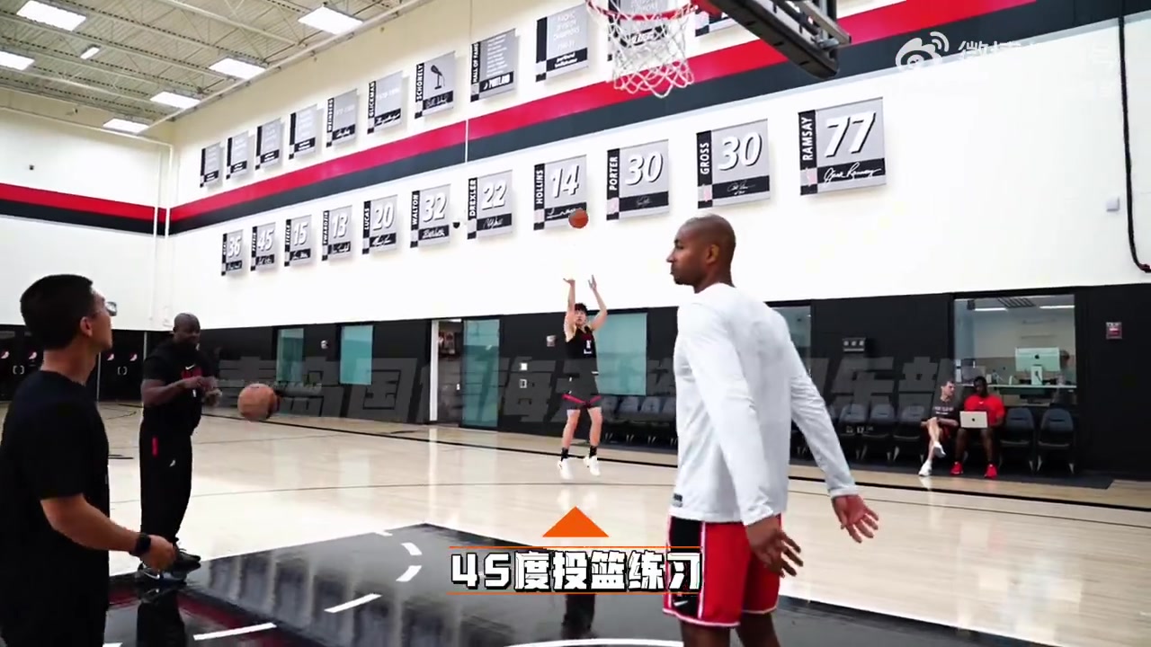 瀚森赴美日记｜集体训练后加练 又是收获满满的一天😄